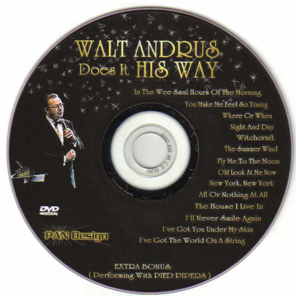 Walt Andrus DVD